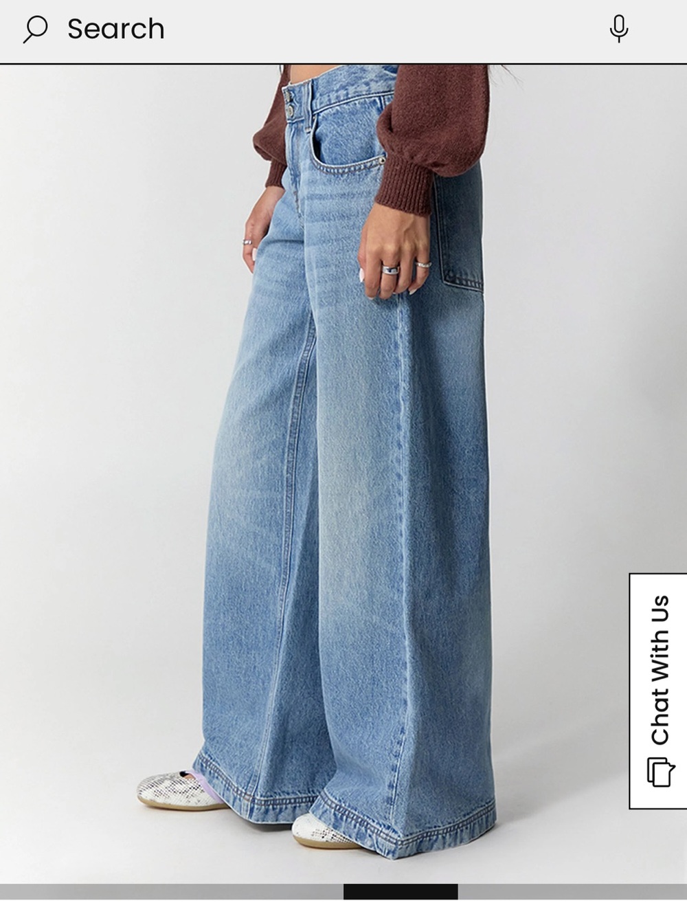 PacSun Sloane Ultra Baggy Wide Leg Jeans. SZ 30. Streetwear. Slouchy. Oversized - Picture 11 of 11